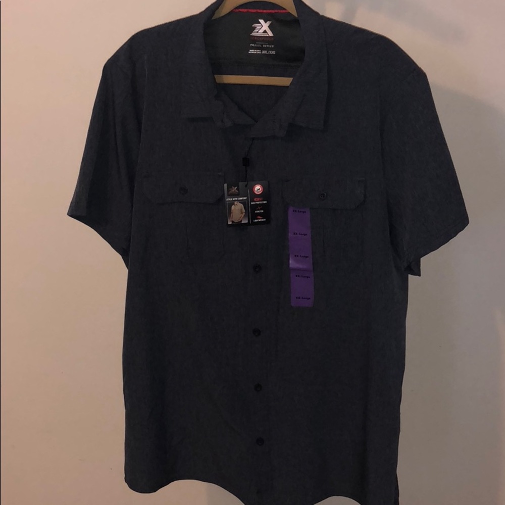 Men’s casual button down shirt